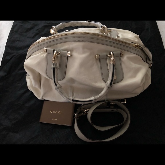 RARE Gucci Horsebit Lambskin Satchel 👜💝 SALE - Picture 2 of 8
